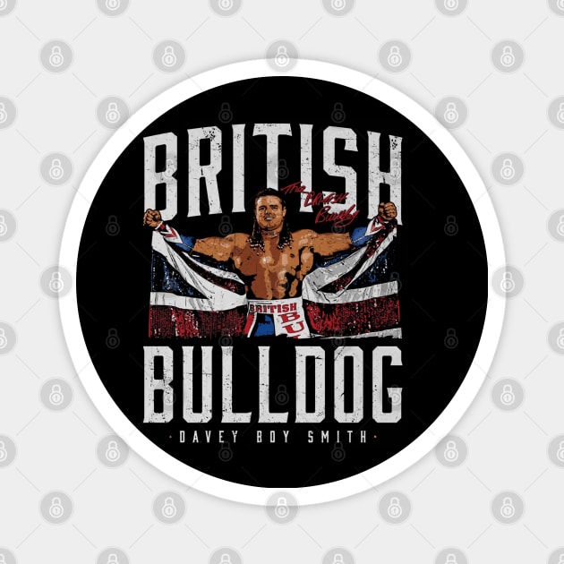 British Bulldog Flag Magnet by MunMun_Design